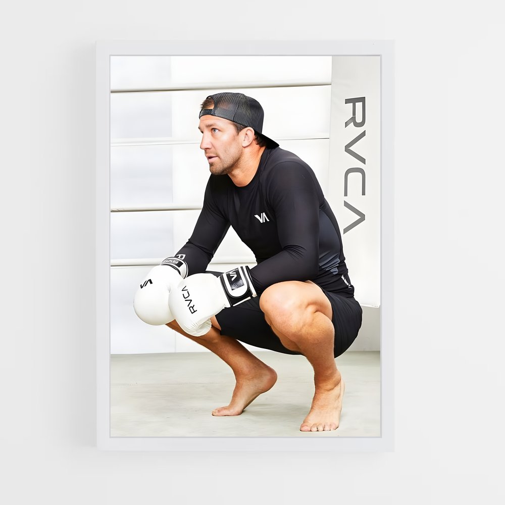Poster Luke de rockhold – affiche MMA (vue 3)